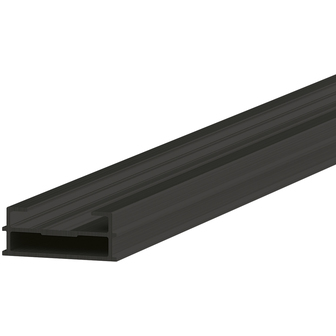 Unterkonstr.Basisprofil Slim black 54x26mm