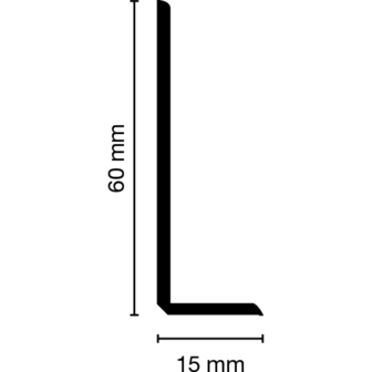 WL 60 Weichsesselleiste 