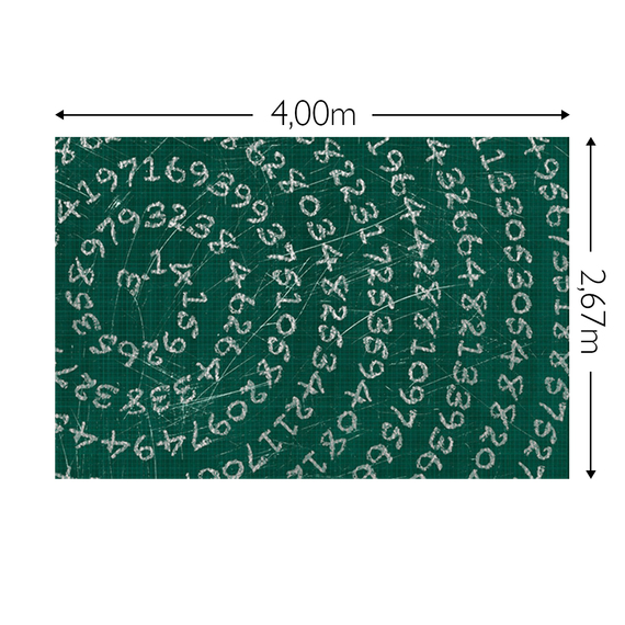 Wandbild Schnappschuss 200 gr. Vlies Maß: 4,00m breit x 2,67m hoch