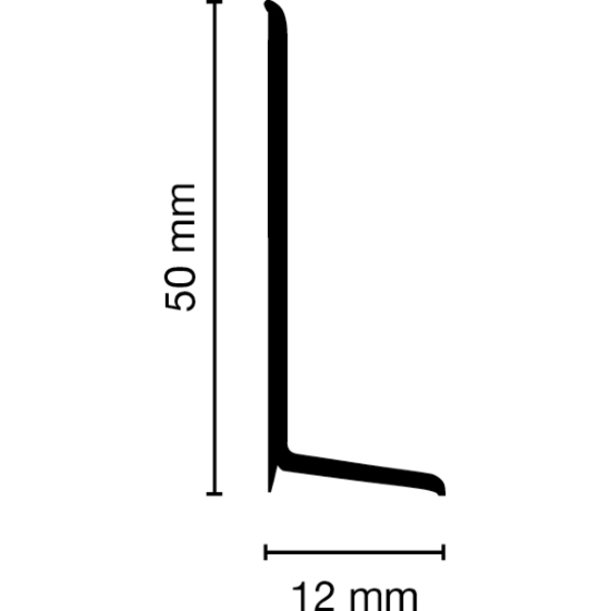 Döllken WLK 50 SK Weichsesselleiste 50/13 mm