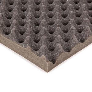 Akustikschaum 100x100x3cm 30/44   783198 schwer entflammbar (MVSS)